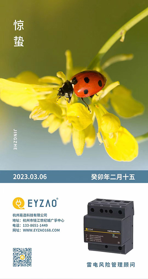 驚蟄-驚雷響 萬(wàn)物生-易造防雷